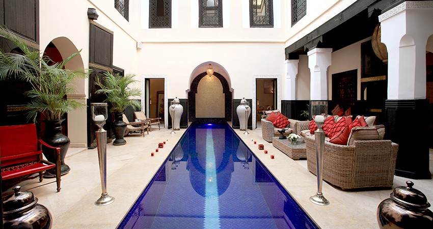 Prestigieux. Exceptionnel riad, très rare de trouver un tel niveau de qualité dans la médina