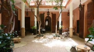 Excellent district, authentic riad for 4 bedrooms