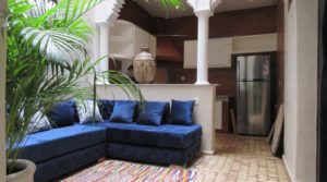 Very comfortable small riad in a good neighborhood and direct car access