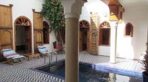 Sumptuous riad, swimming pool, hammam, in an excellent area. Perfect car access